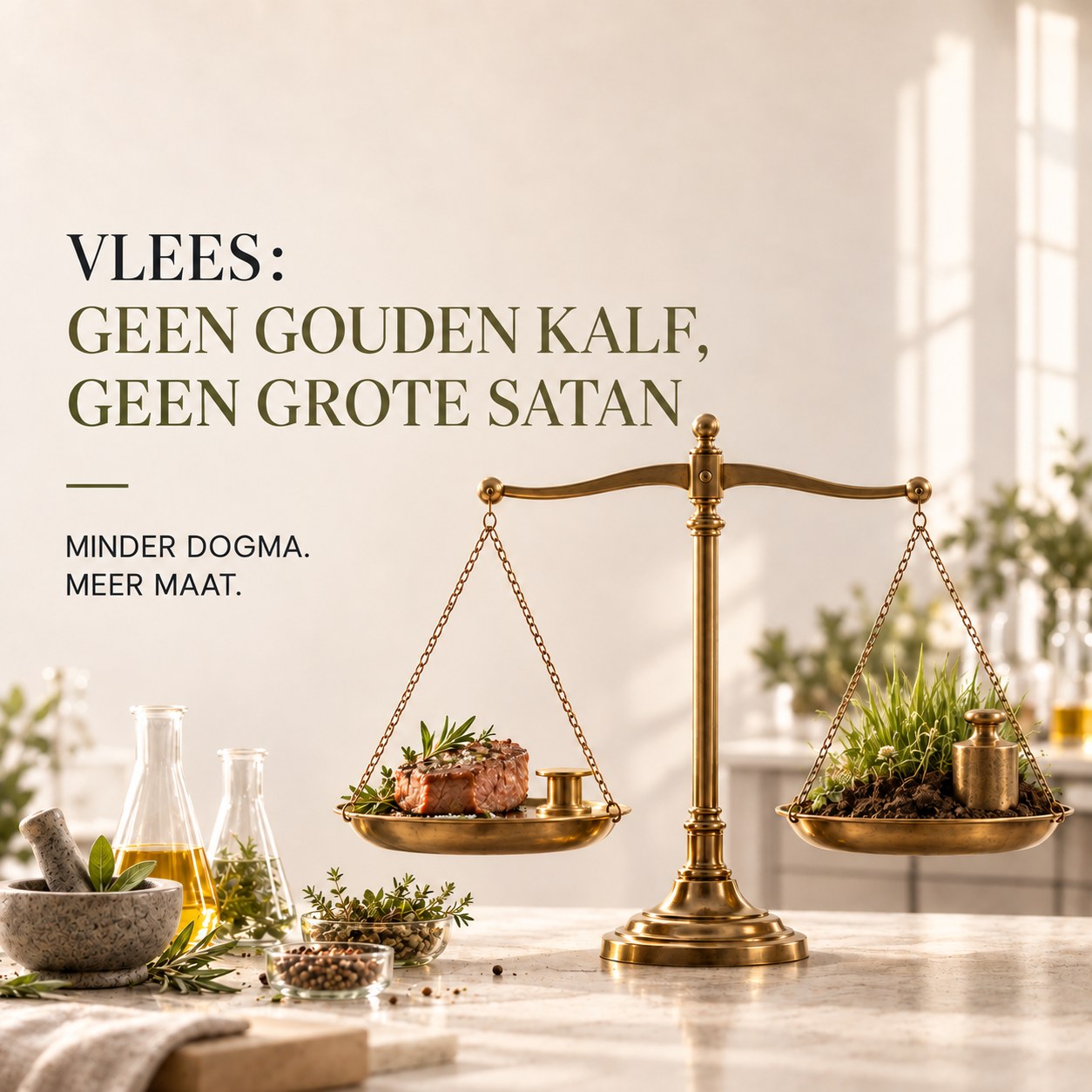 Een stuk vlees: geen trofee, geen schuldige, voedsel om beter te produceren